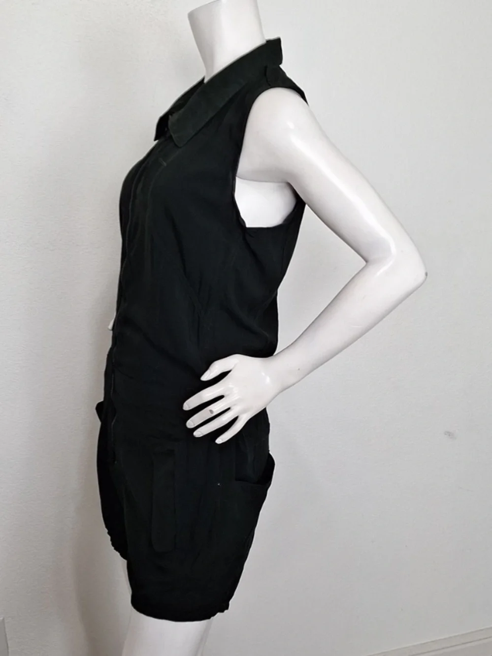 G-Star Raw Cargo Dark Green Avi Grunge Utility Techwear Gorpcore Romper Size S